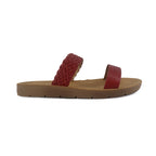 Sandalias flats Lily rojo para Mujer