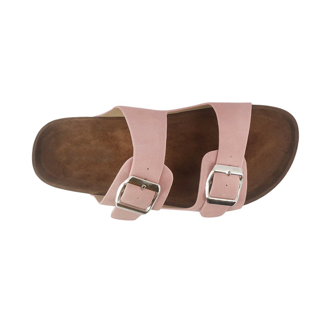 Sandalias flats Mirka rosado para Mujer