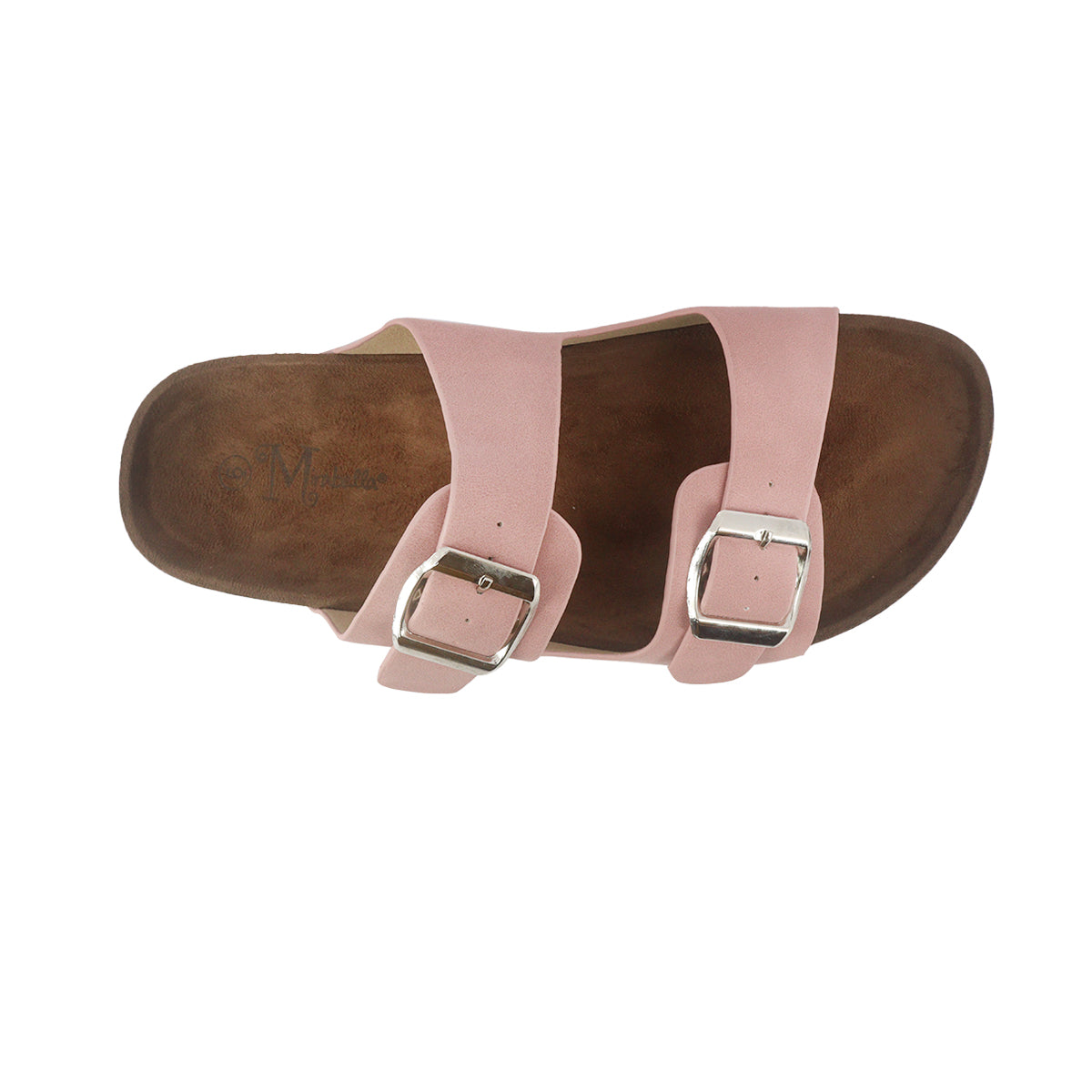 Sandalias flats Mirka rosado para Mujer