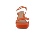 Sandalias Dione naranja para Mujer