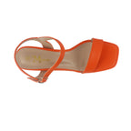 Sandalias Dione naranja para Mujer