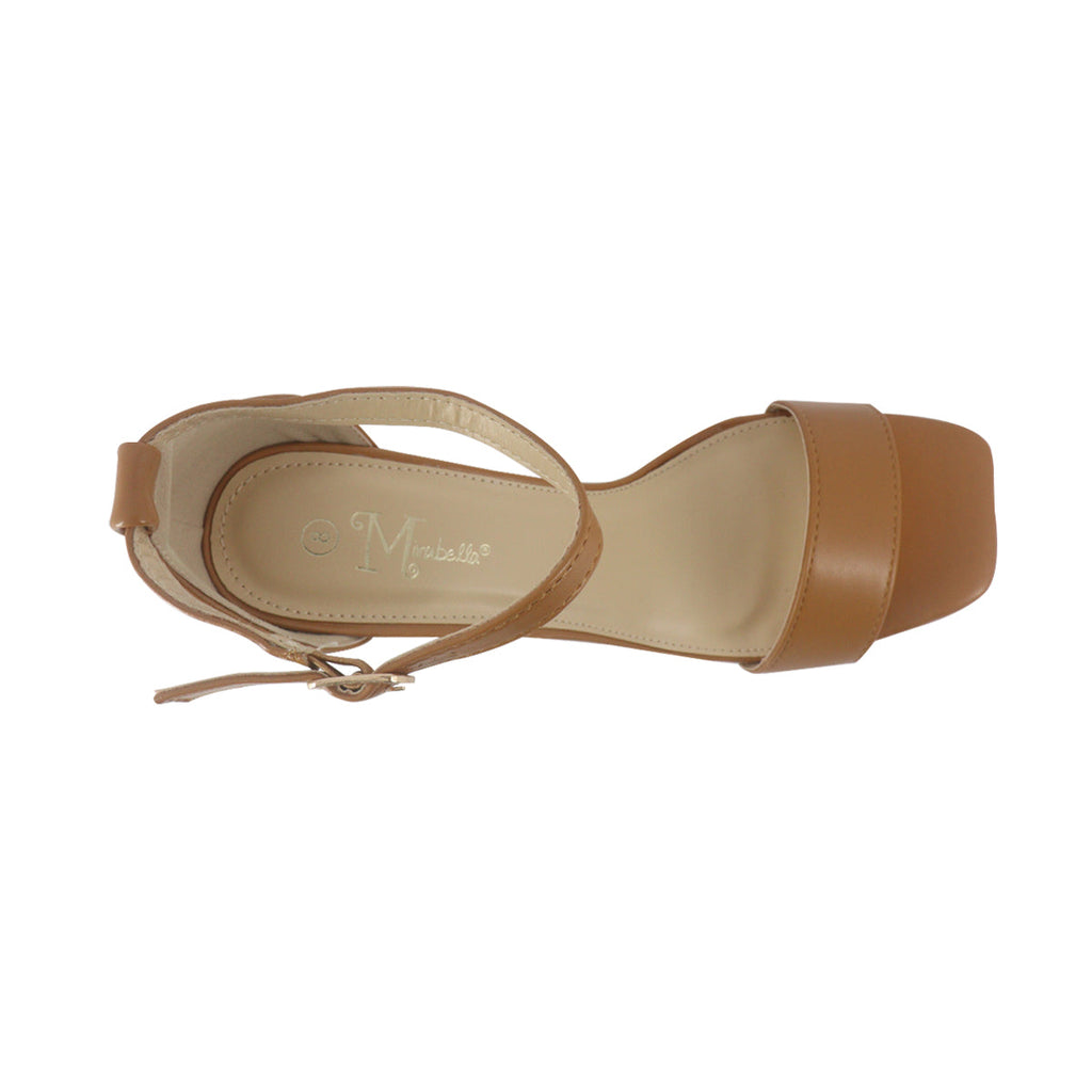 Sandalias Ariel tan para Mujer