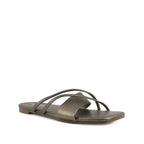 Sandalias flats Karina dorado para Mujer