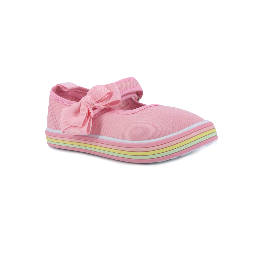 Zapatos canvas Phoebe rosado para Infantes