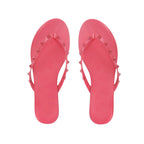 Sandalias flats Karen St rosado para Mujer