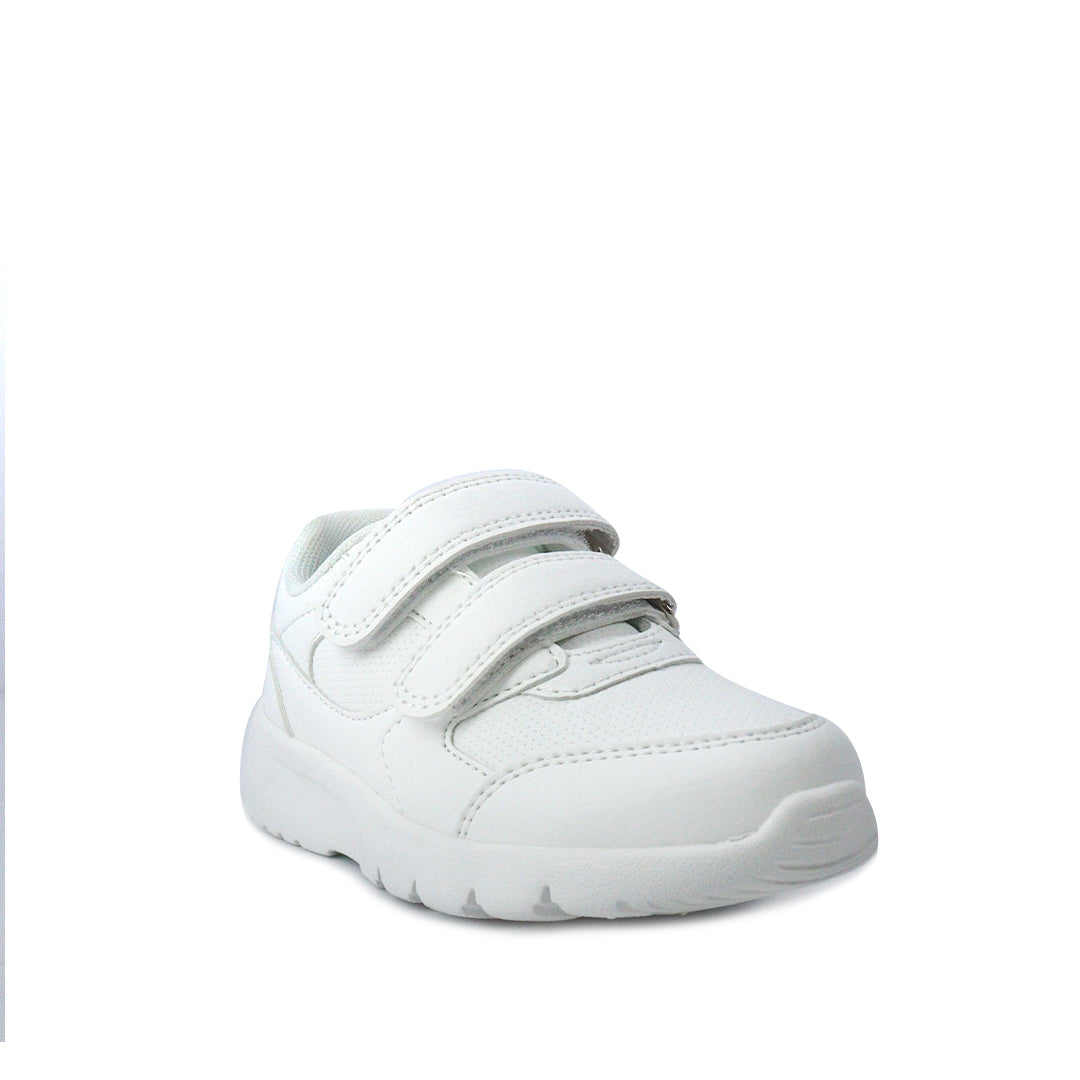 Zapatos escolares Aran blanco para Infantes