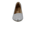 Zapatos de tacon Paris plateado para Mujer