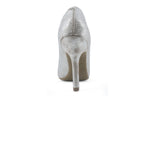 Zapatos de tacon Paris plateado para Mujer