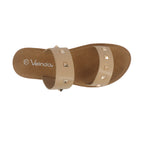 Sandalias flats Darcyst nude para Mujer