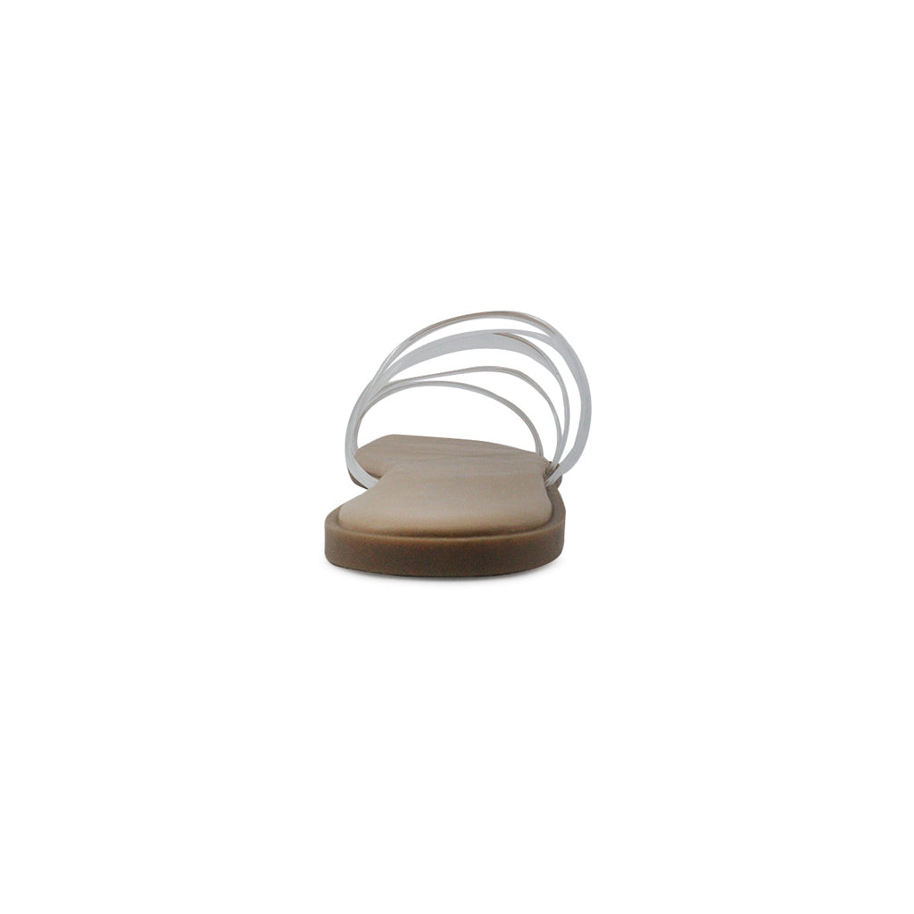 Sandalias flats Mady blanco para Mujer