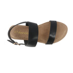 Sandalias flats Sharon negro para Mujer
