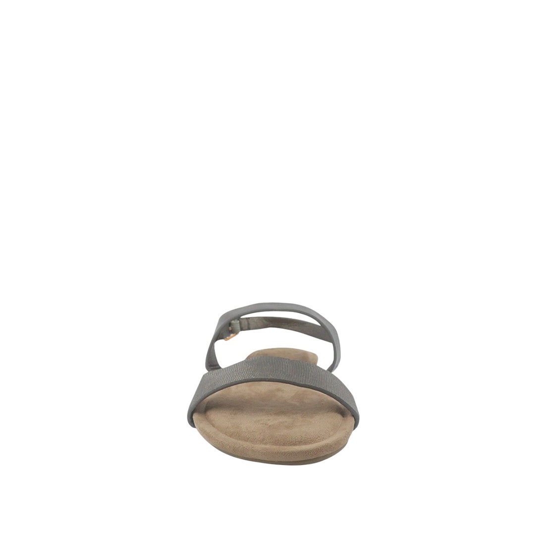 Sandalias flats Sharon pewter para Mujer