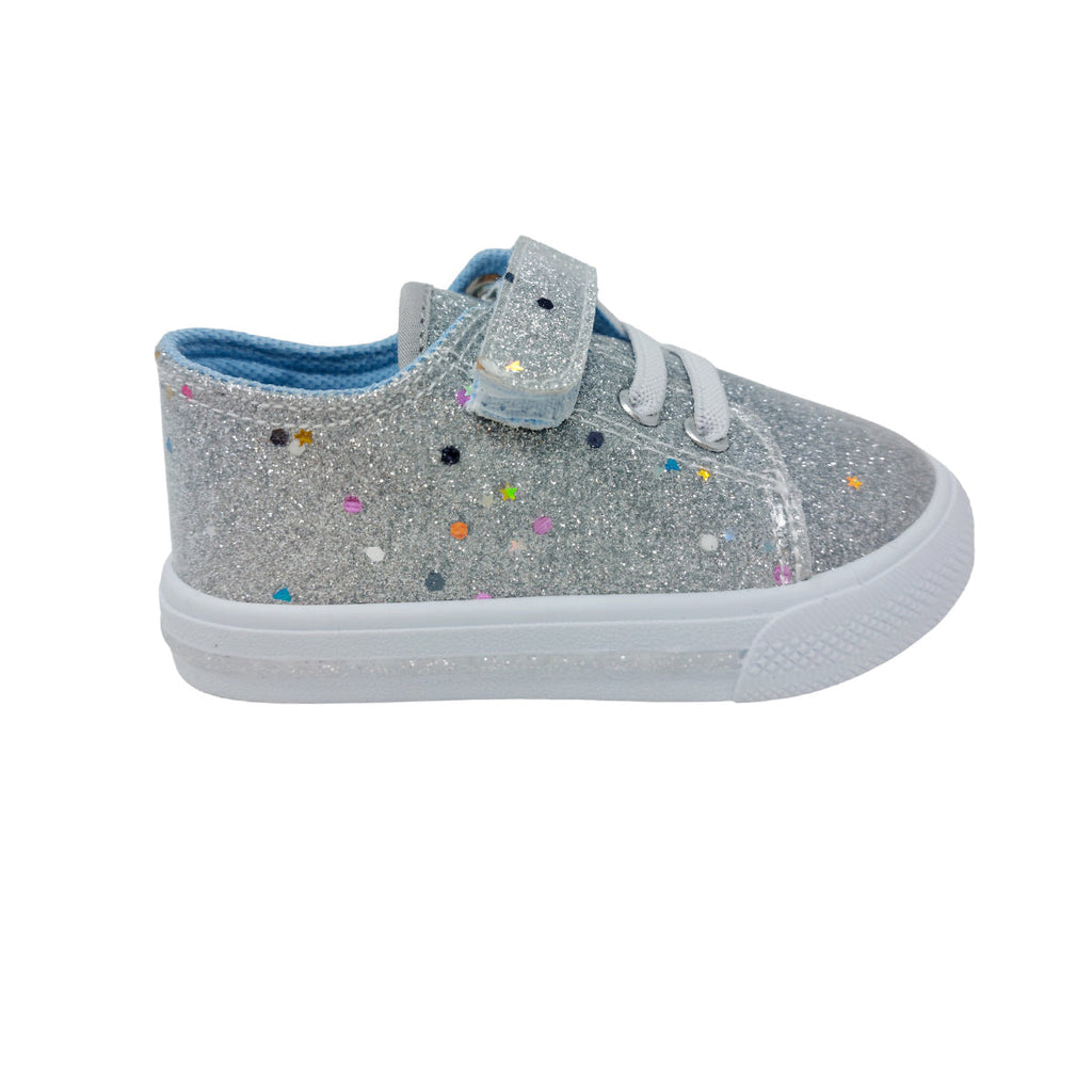 Zapatillas Elena plateado para Infantes