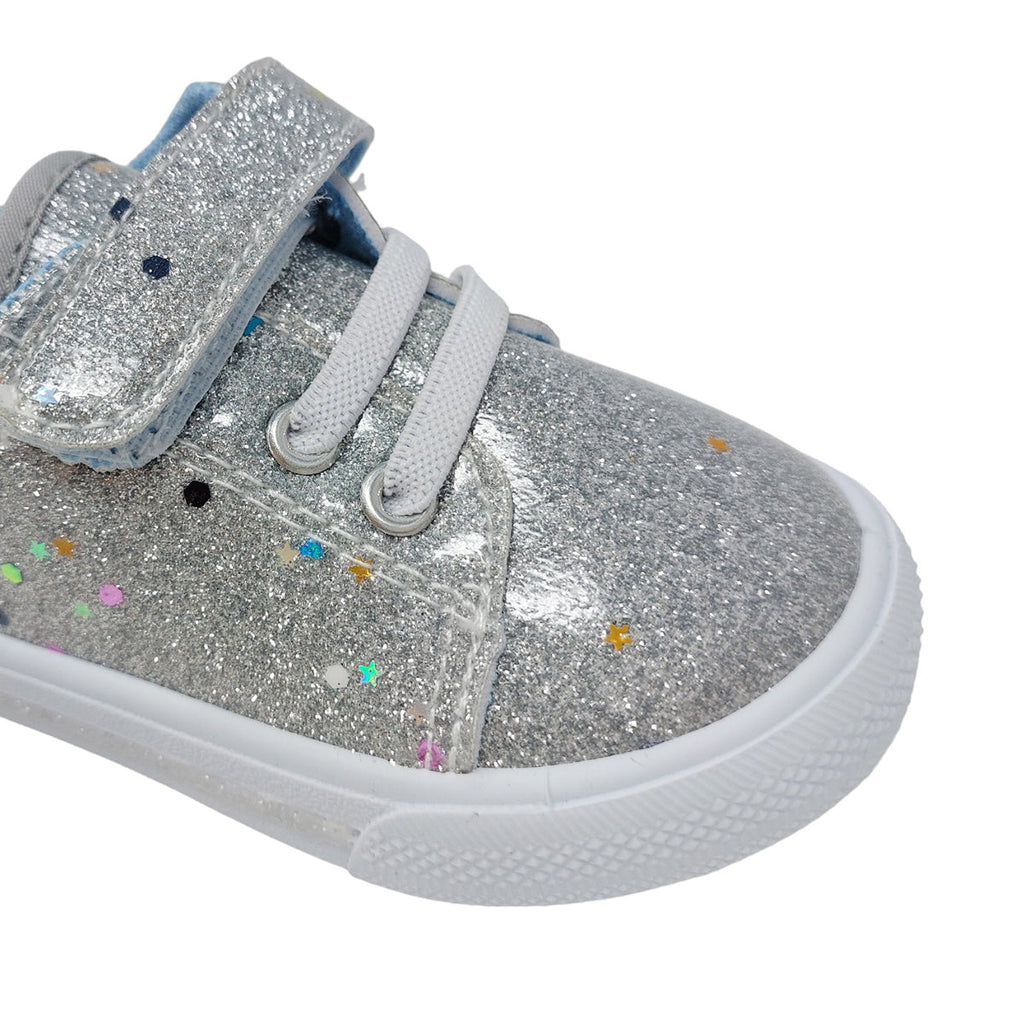 Zapatillas Elena plateado para Infantes
