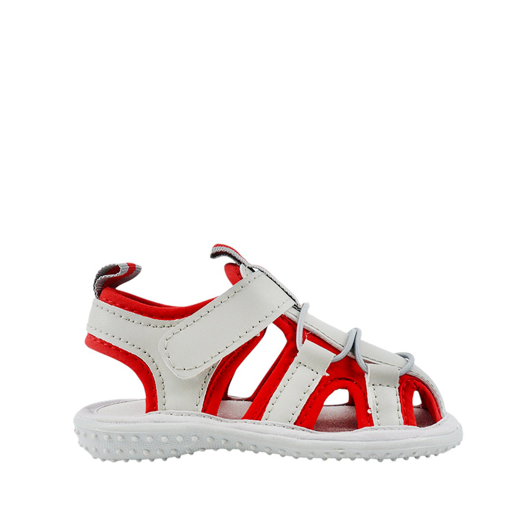 Sandalias Paolo para infante color gris