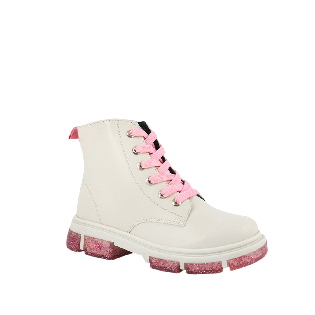 Botas Glitter blanco para Niñas