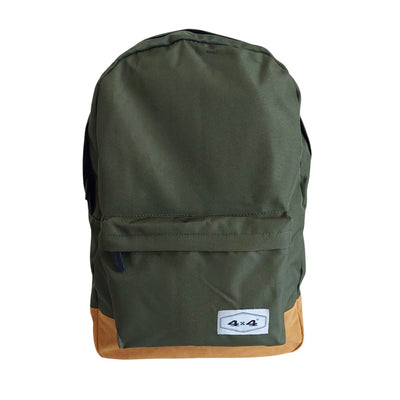 Mochila Escolar Basic unisex color olivo