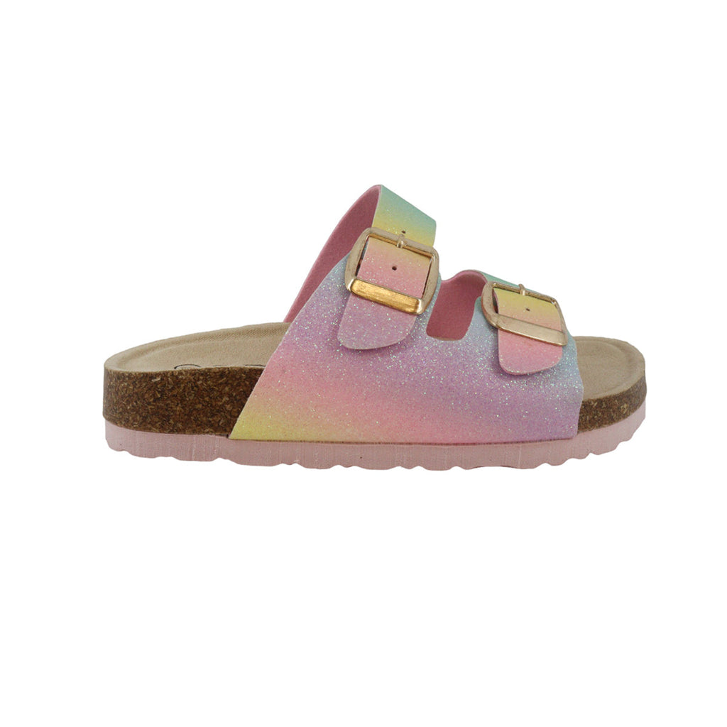 Sandalias Paula rosado para niña