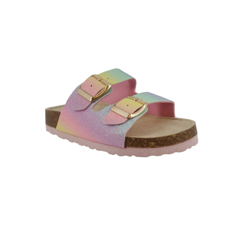 Sandalias Paula rosado para niña