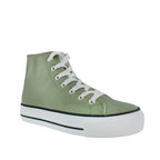 Sneakers Malory Bt olivo para mujer
