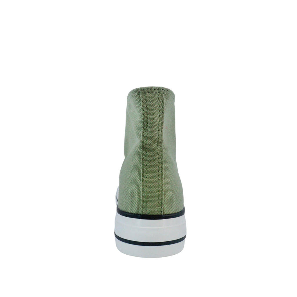 Sneakers Malory Bt olivo para mujer