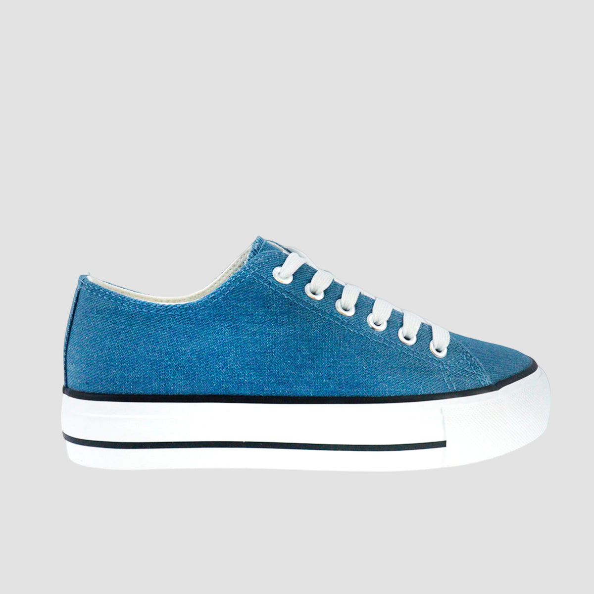 Sneakers Malory denim para mujer