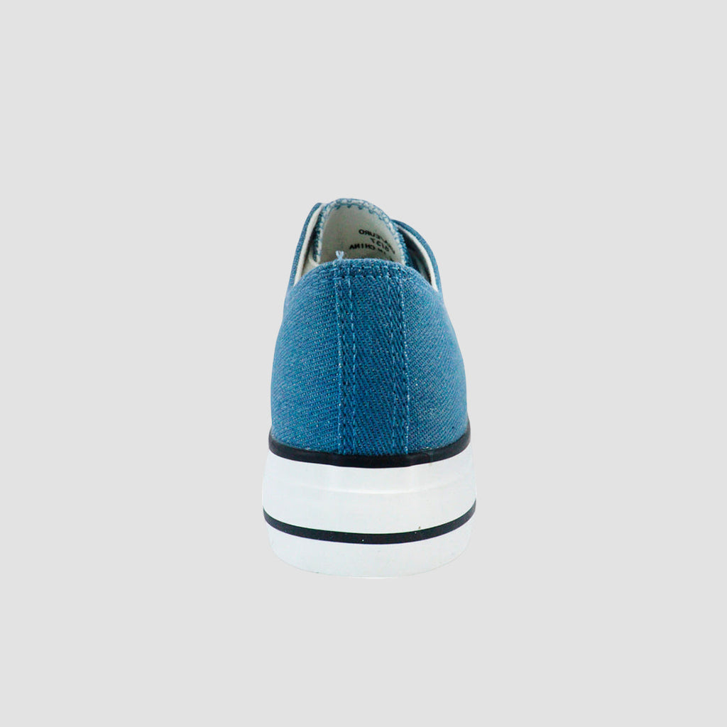 Sneakers Malory denim para mujer