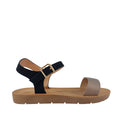 Sandalias flats Sue plateado para mujer