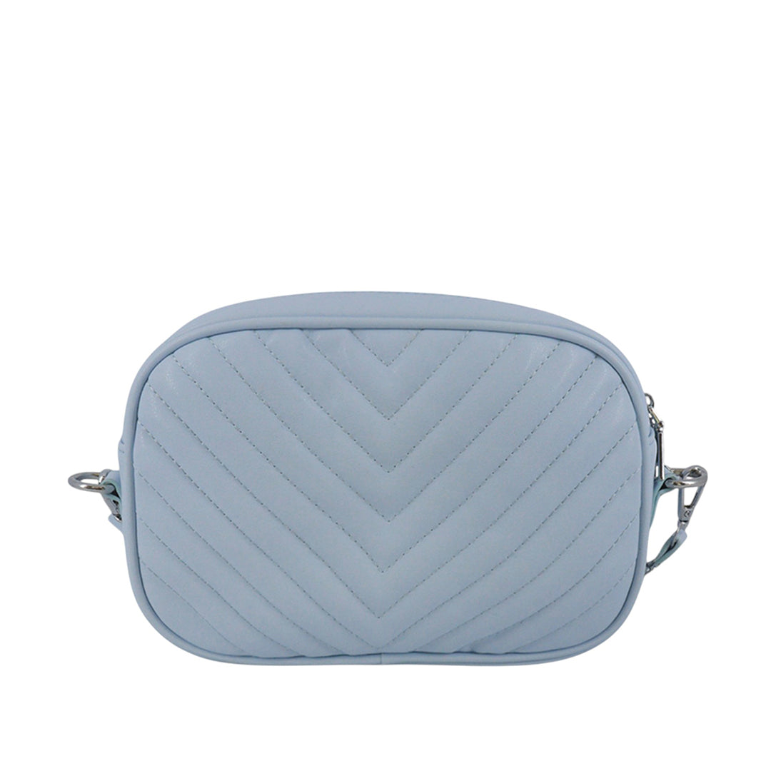 Cartera Perlha celeste para mujer