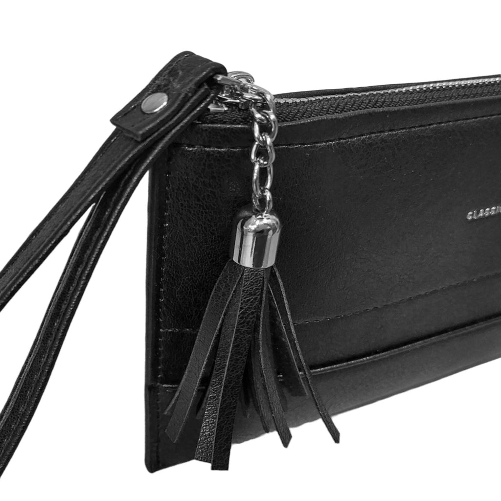 Billetera Mily negro para mujer