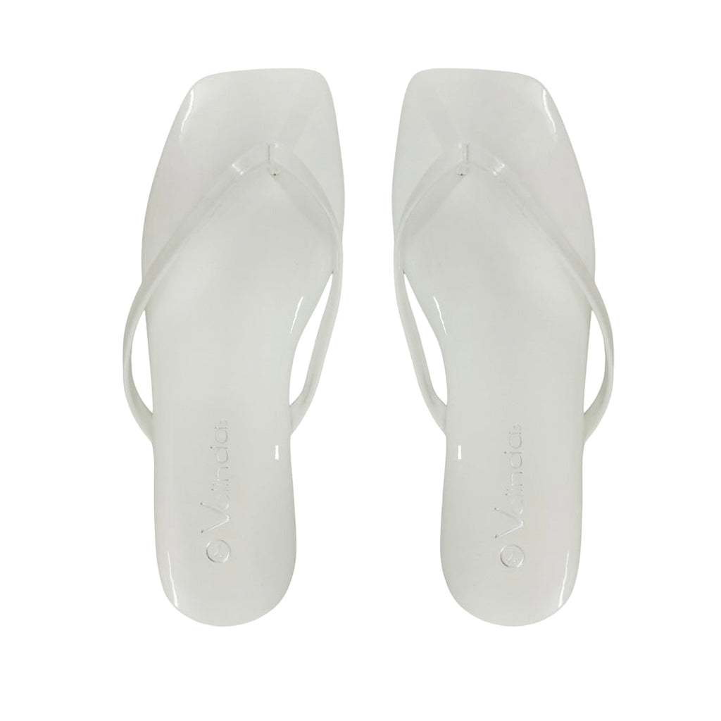 Sandalias flats Karen hueso para mujer