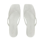 Sandalias flats Karen hueso para mujer