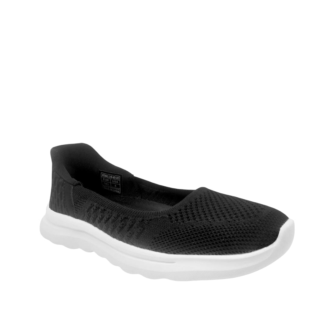 Tennis Atenas negro para mujer