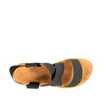 Sandalias flat Annamir negro para Mujer