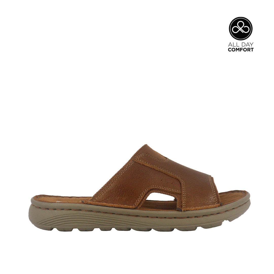 Sandalias slip on Kendrick 2.0 para hombre color café