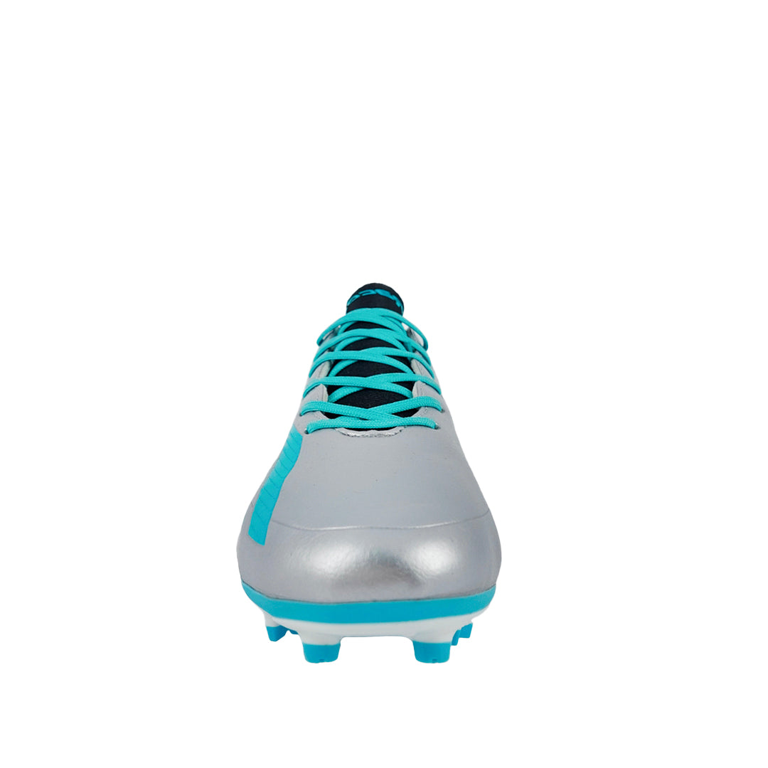 Zapatos para fútbol Reyes plateado para hombre