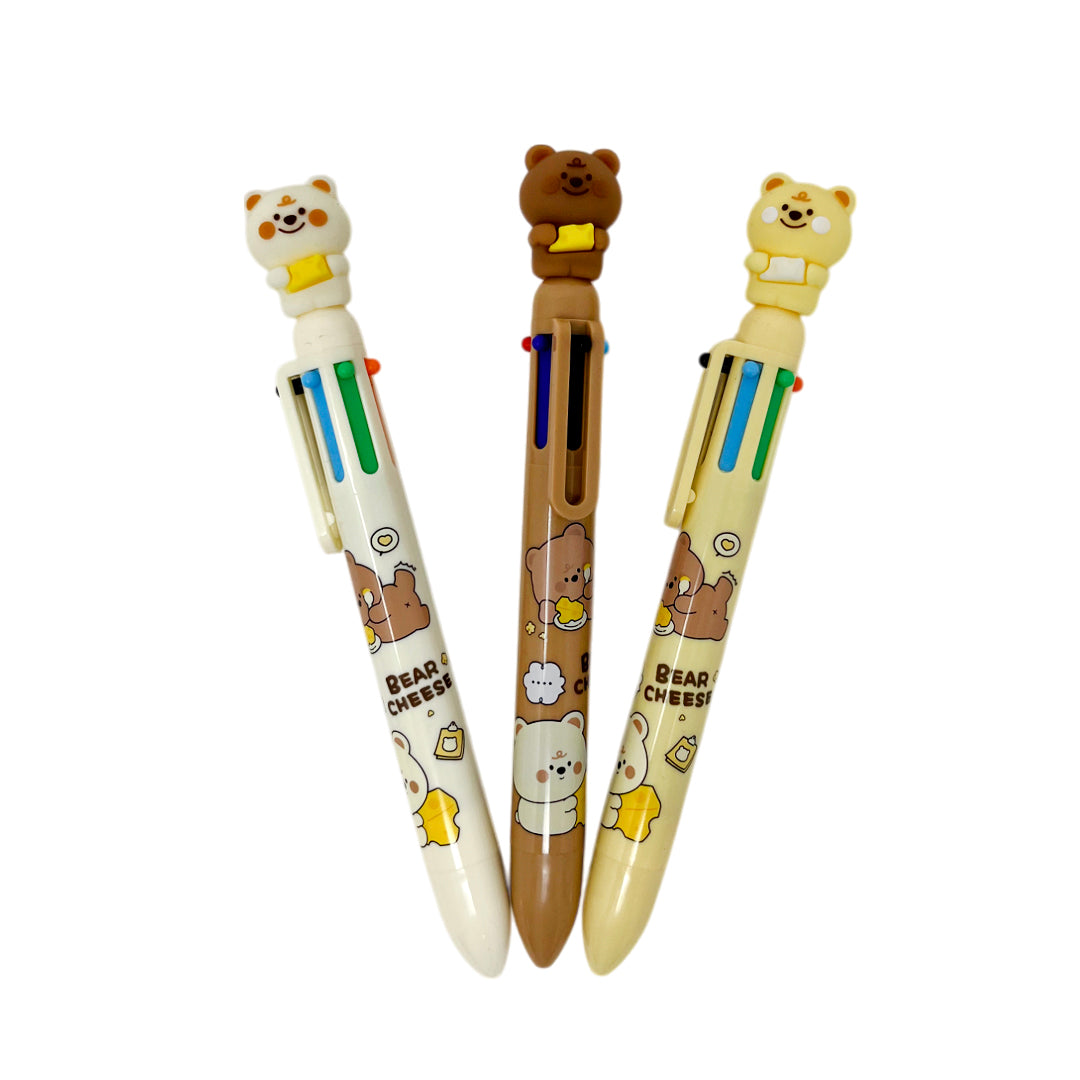 Lapicero oso color multi