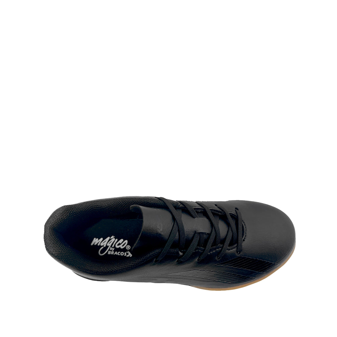 Zapatos para fútbol Gerardo negro para niño