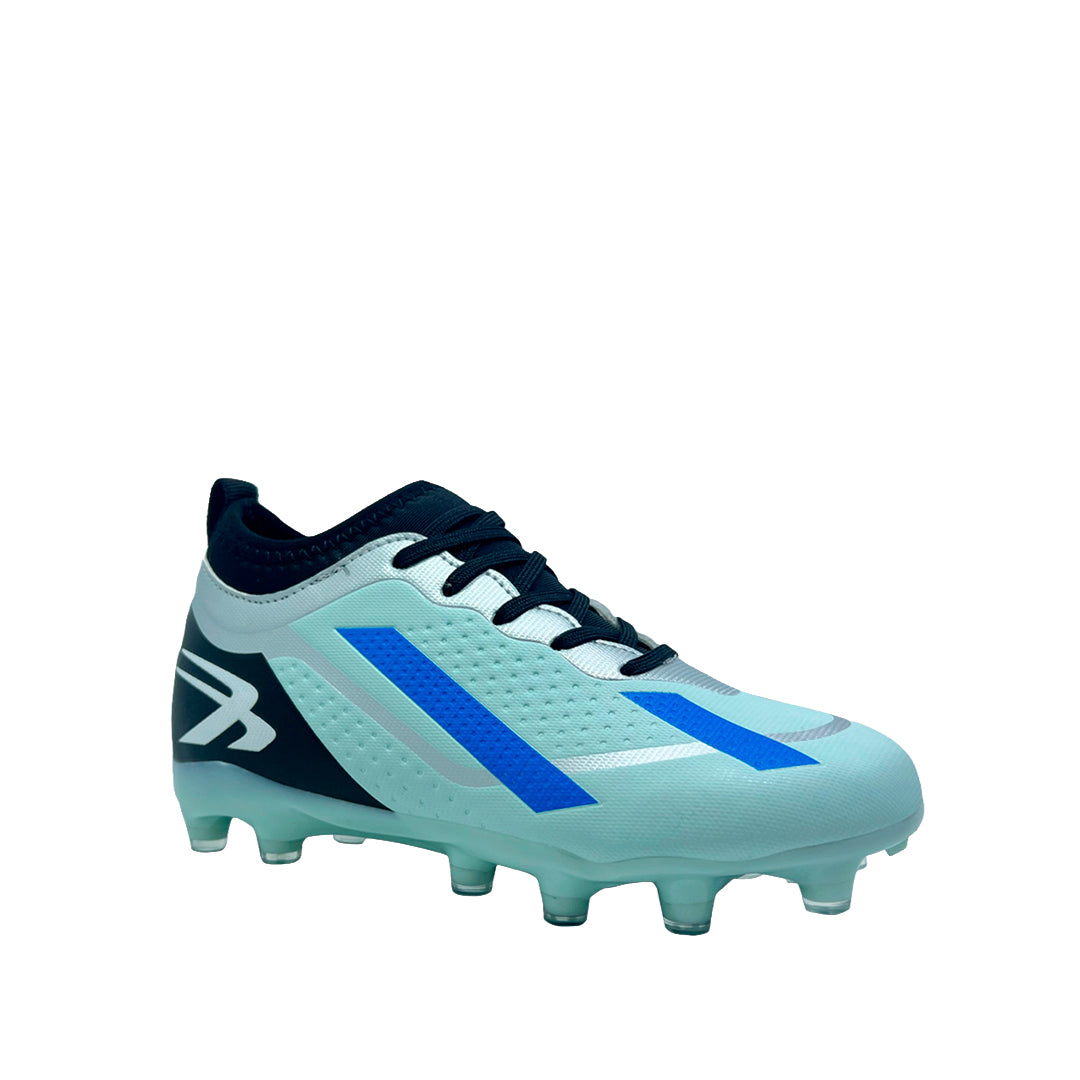 Zapatos para fútbol Gerardo azul para niño