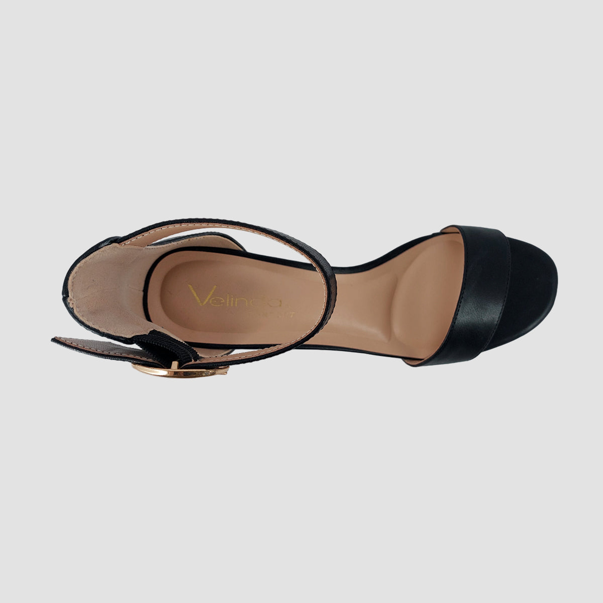 Sandalias Janette negro para mujer