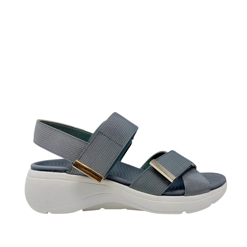 Sandalias Lessy gris para mujer
