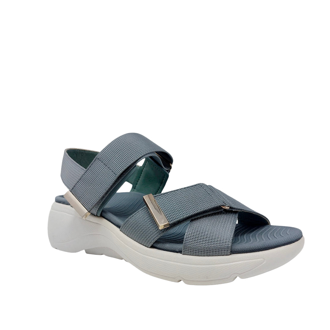 Sandalias Lessy gris para mujer
