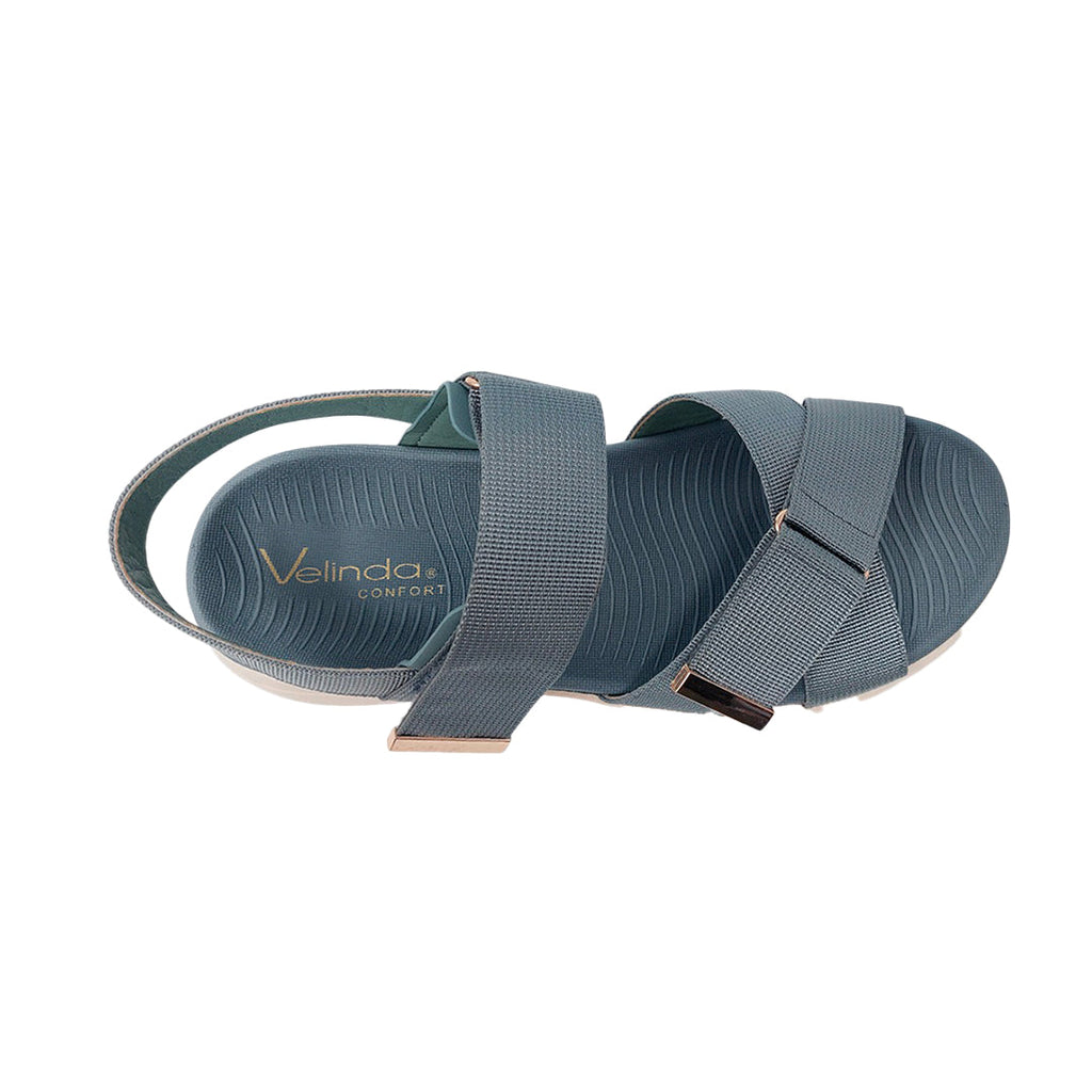 Sandalias Lessy gris para mujer