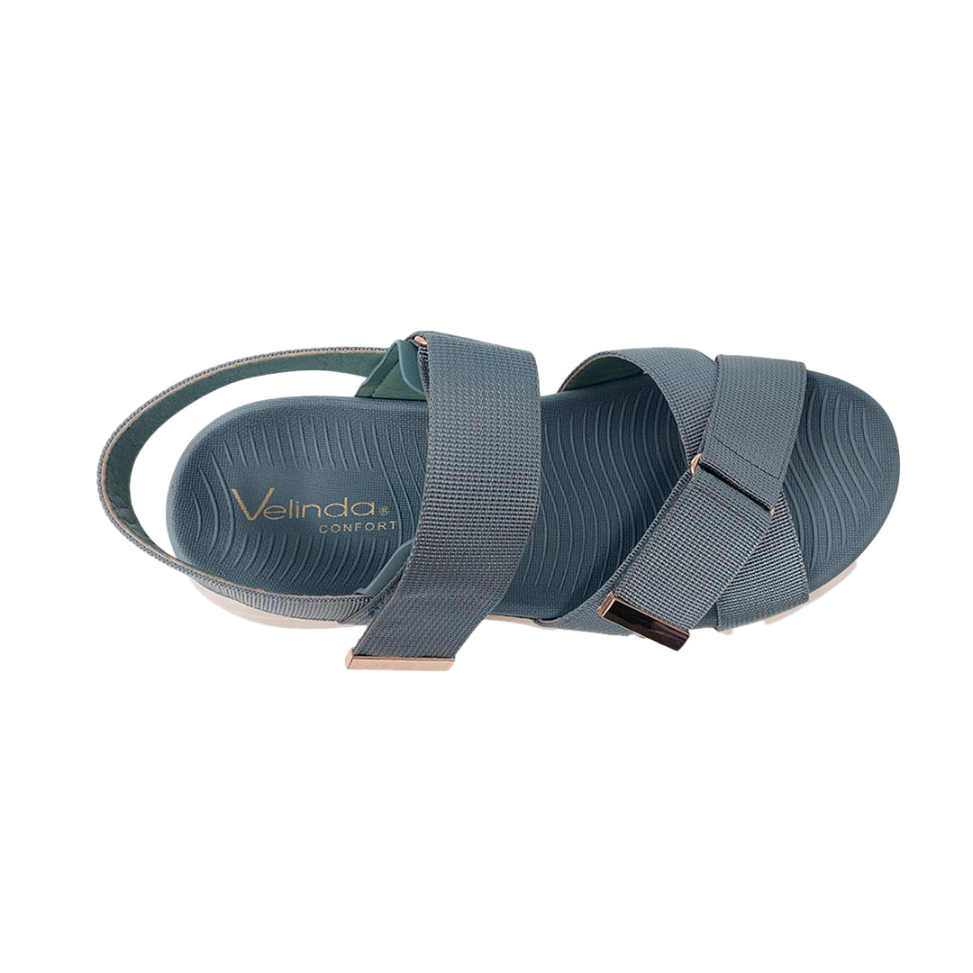 Sandalias Lessy gris para mujer