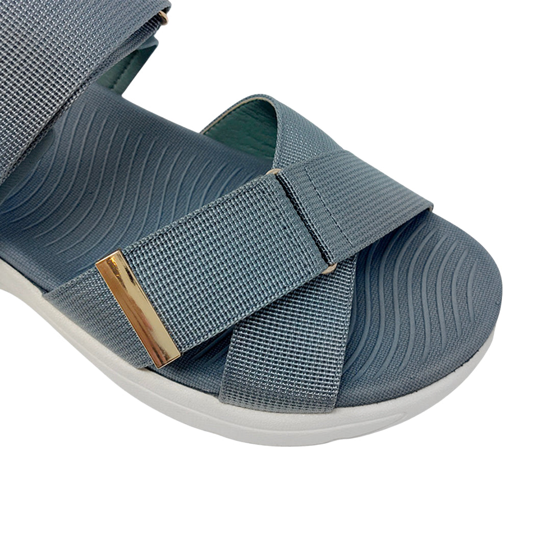 Sandalias Lessy gris para mujer