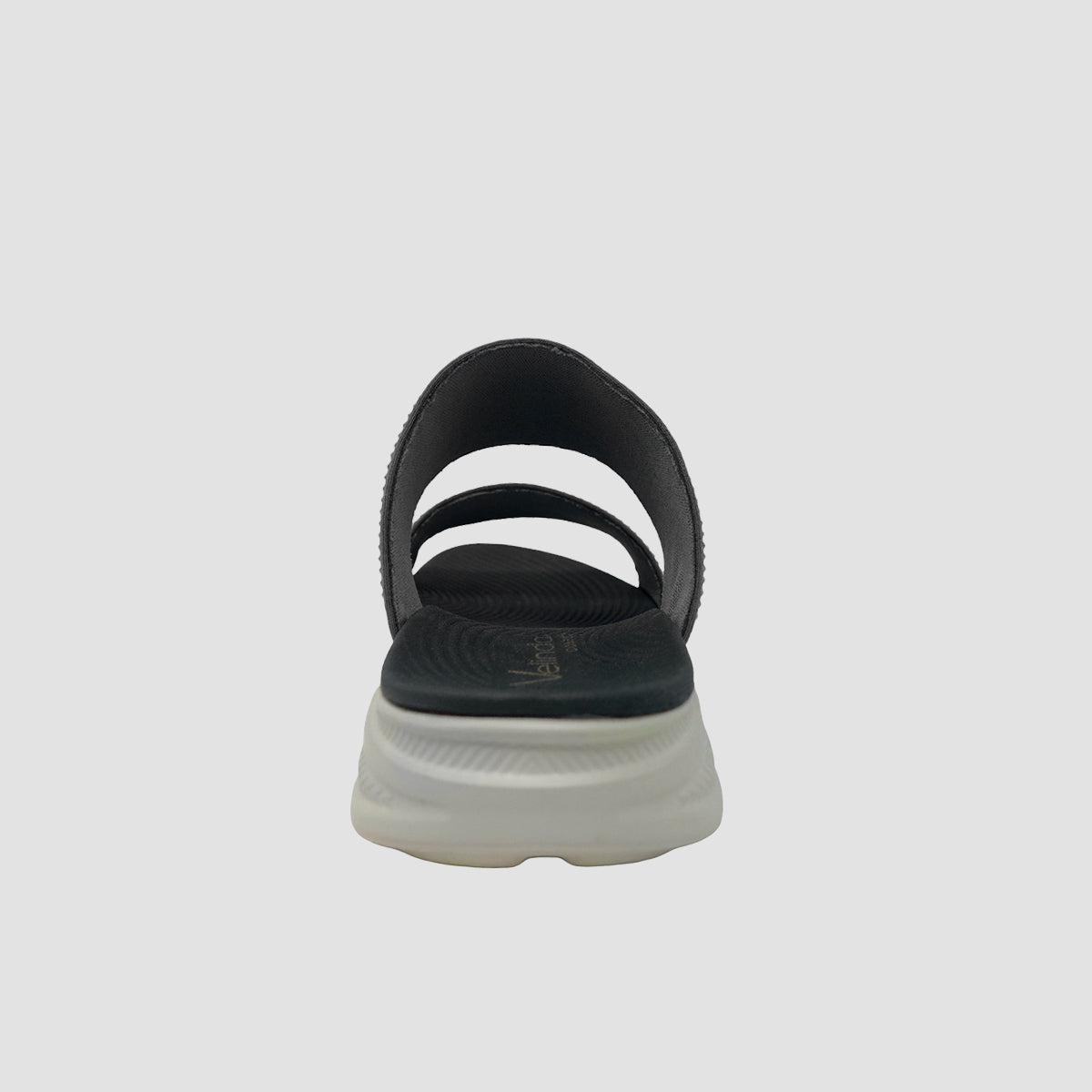 Sandalias flats Mariella gris para mujer