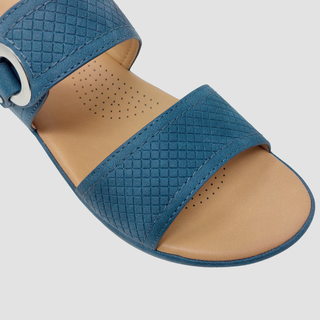 Sandalias Rome navy para mujer