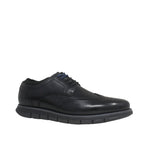 Derby shoes Martin wingtip para hombre color negro