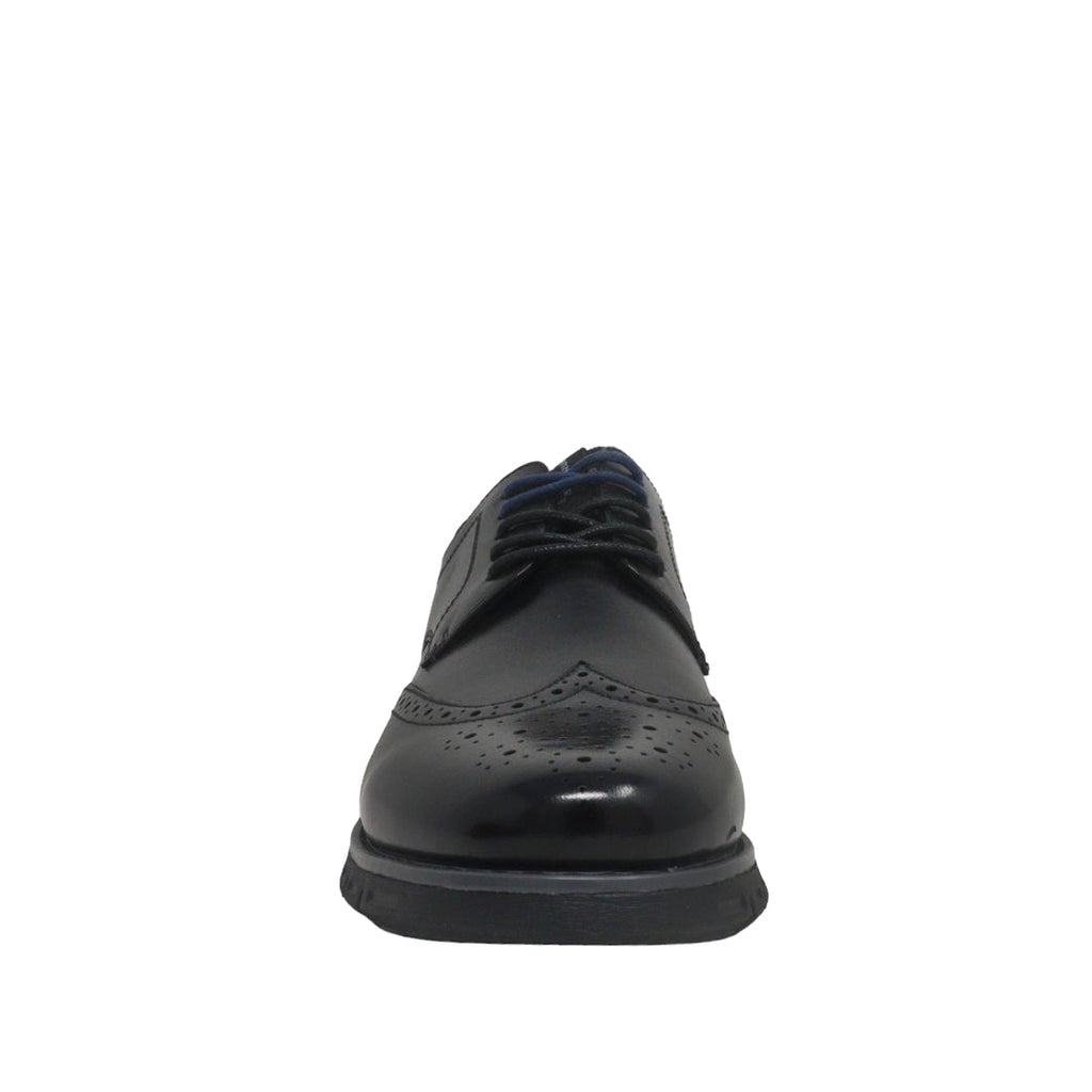 Derby shoes Martin wingtip para hombre color negro