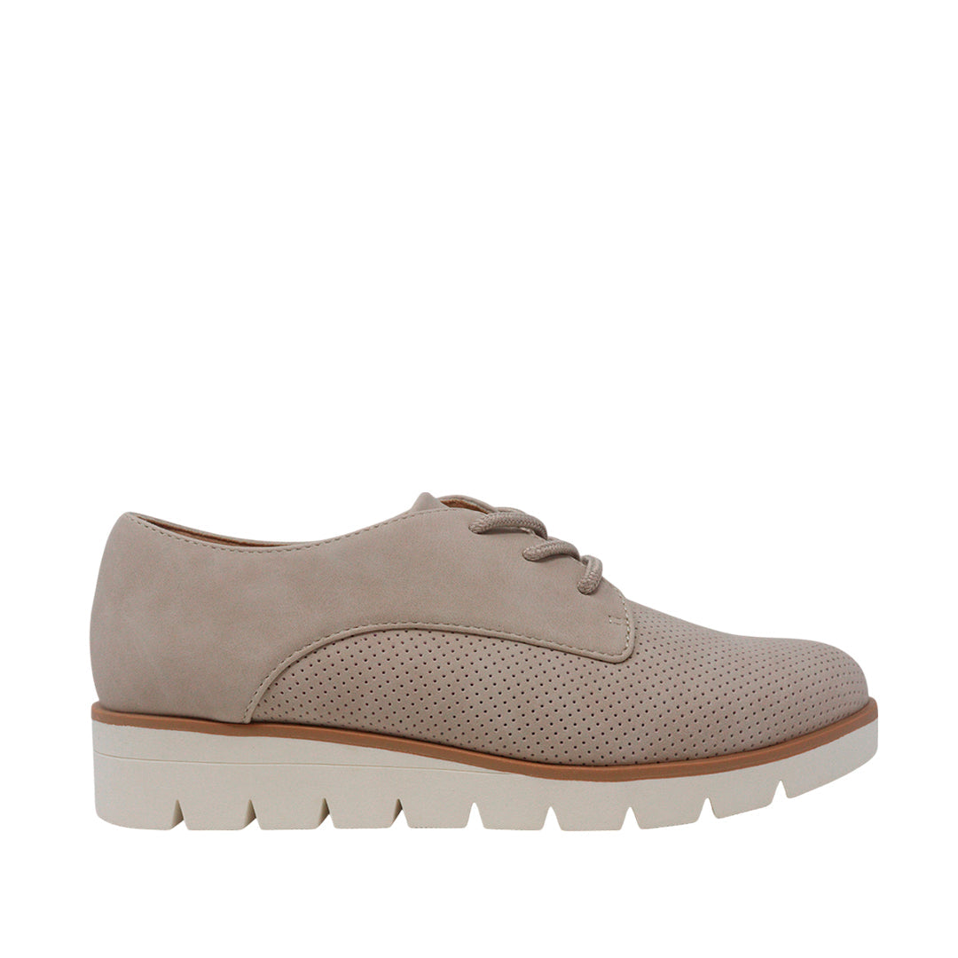 Mocasines Tania taupe para mujer